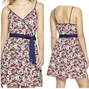 VINEYARD VINES for Target Women's Hibiscus Whale, Strappy, V-Neck Dress, S